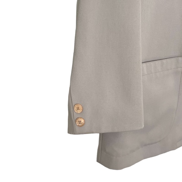 Beautiful Lined Twill Town & Country Blazer - Picture 3 of 7